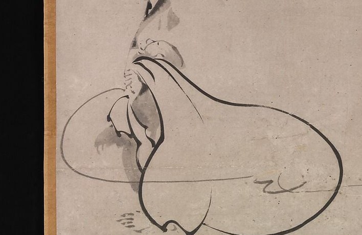 But this is Hotei, Zen's prankster saint of abundance.