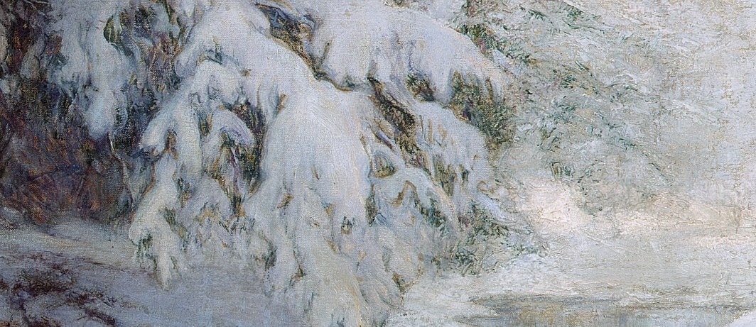 Notice the subtle light, creating a gentle glow on the snow.