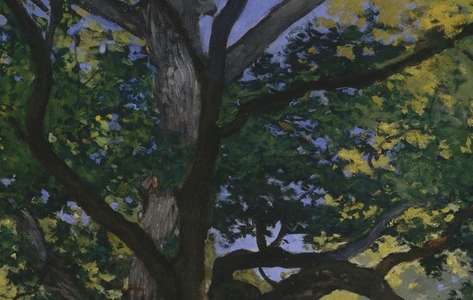 He was honing his eye, learning to paint light in nature.