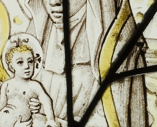 Saint Anne, the Virgin Mary, and the Christ Child.