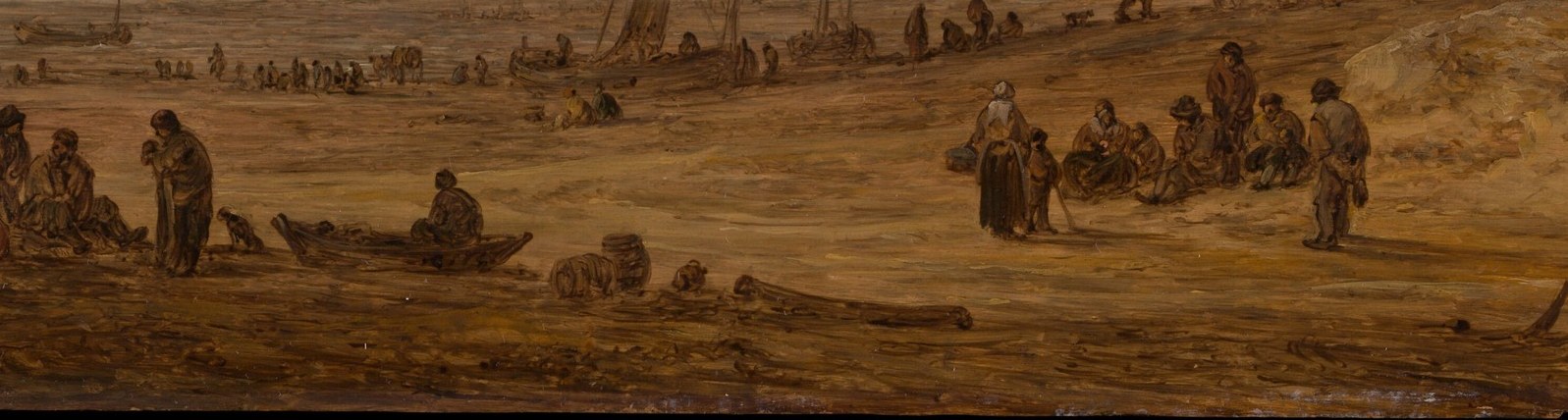 Van Goyen built his reputation selling these tonal views for as little as ten guilders.