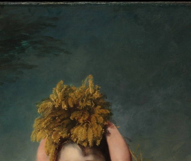 The bundle she raises was once read as aristocratic pastoral fantasy.