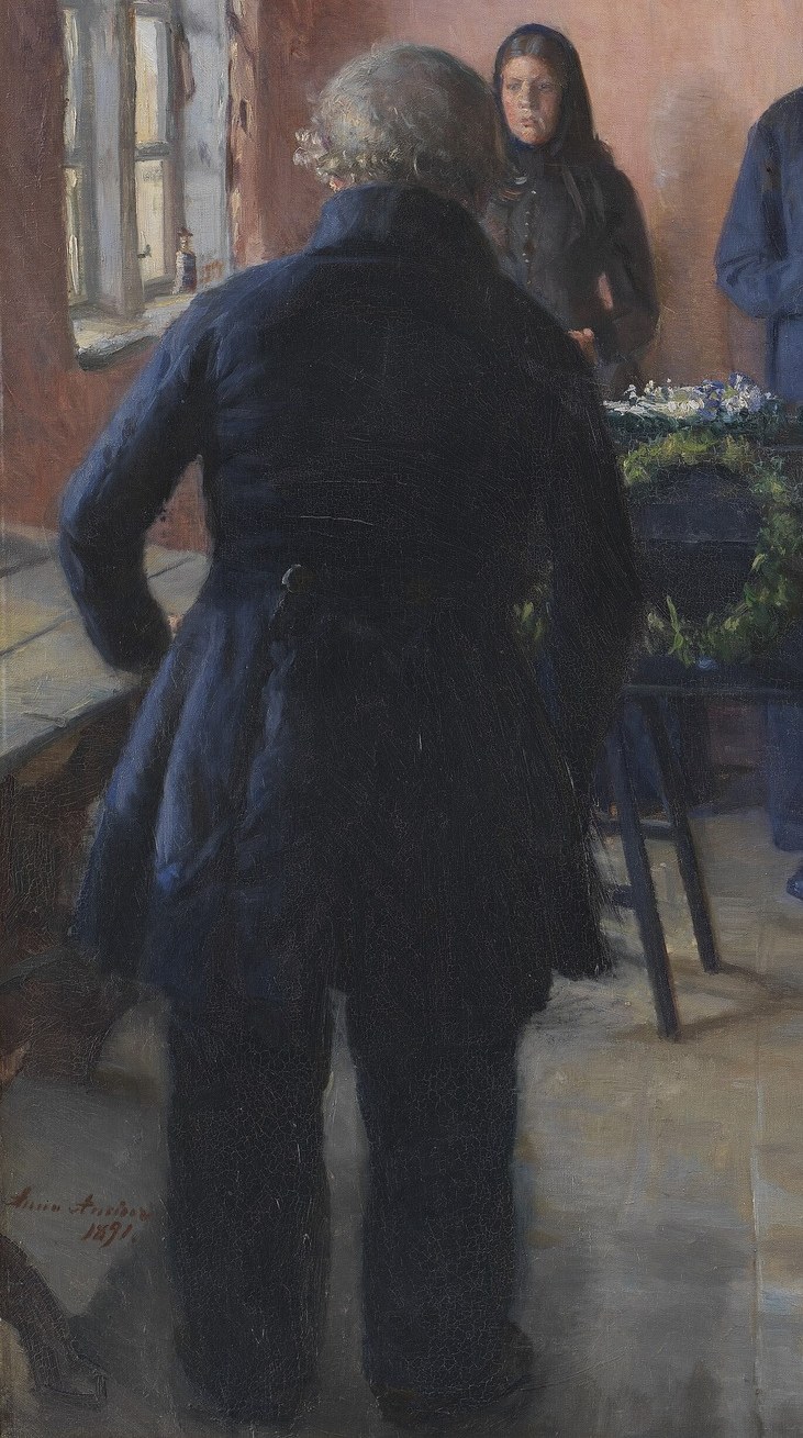 She used loose, warm brushstrokes, giving the scene a lived-in quality.