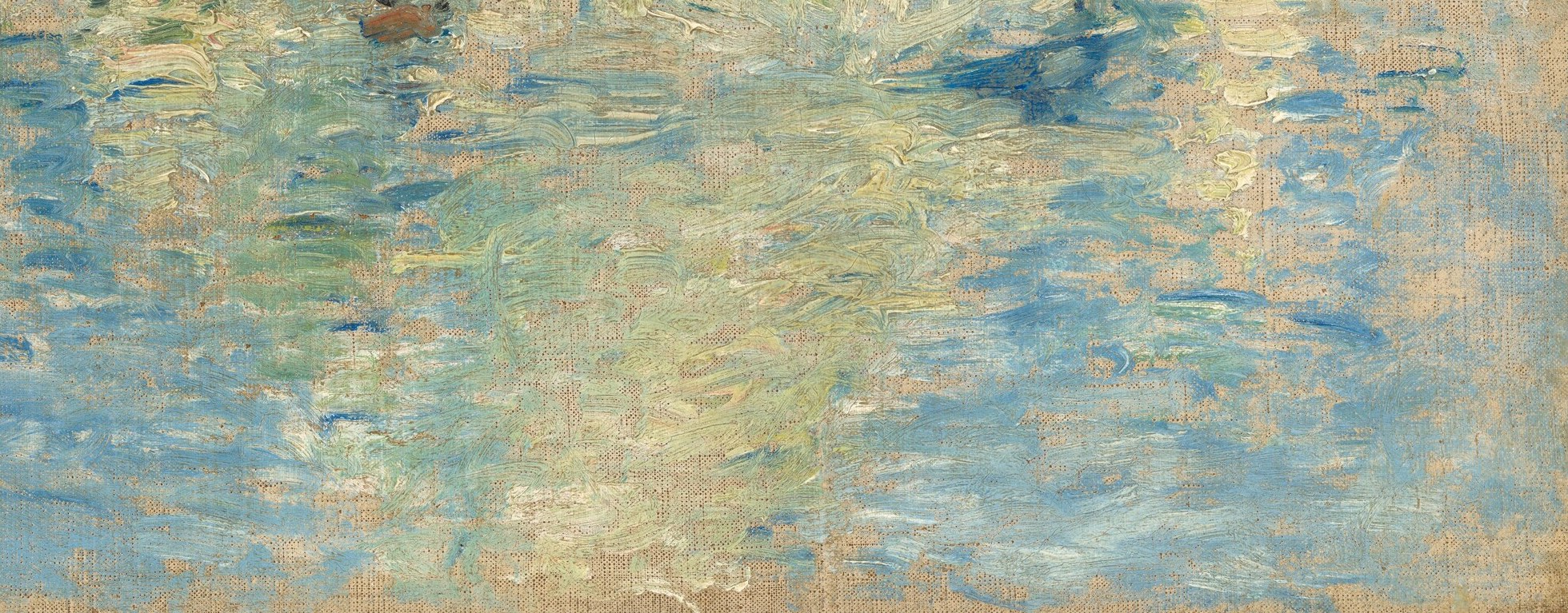 He used loose strokes, a new style called Impressionism.