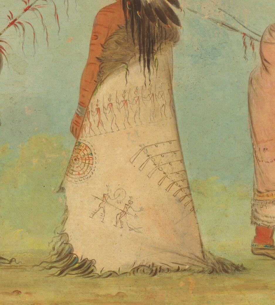 The artist used thin layers of oil paint to create depth.