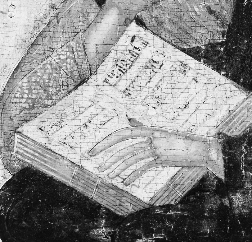 The pages hold sacred, divine knowledge.