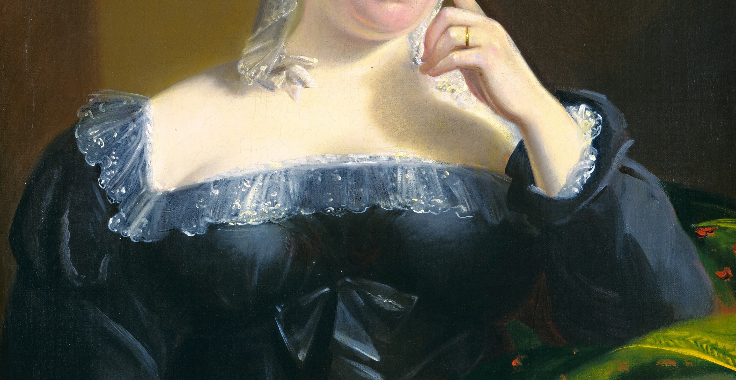 But the quality of the brushwork is clear.