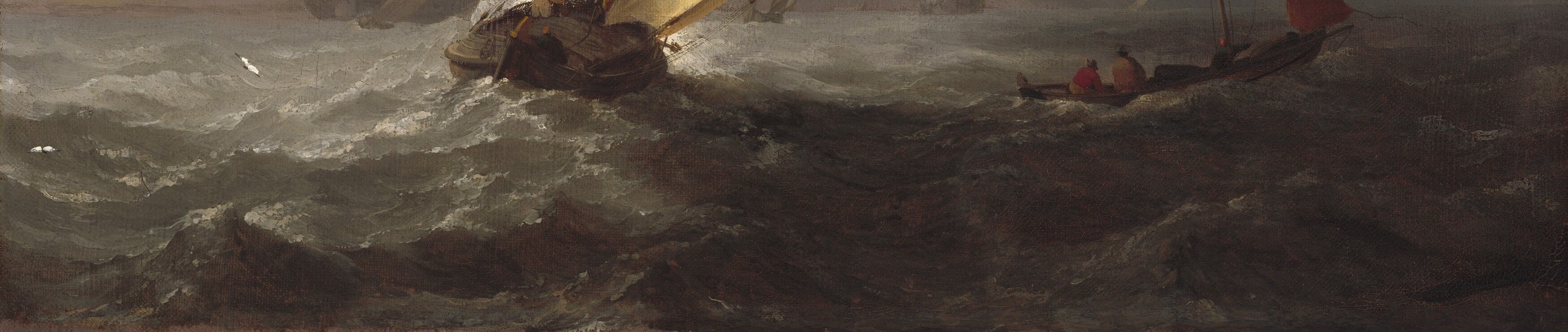 Van de Velde captured the sea's raw power.