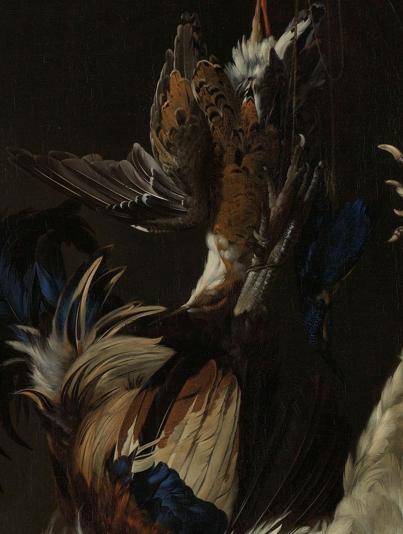 He rendered every feather with meticulous precision.