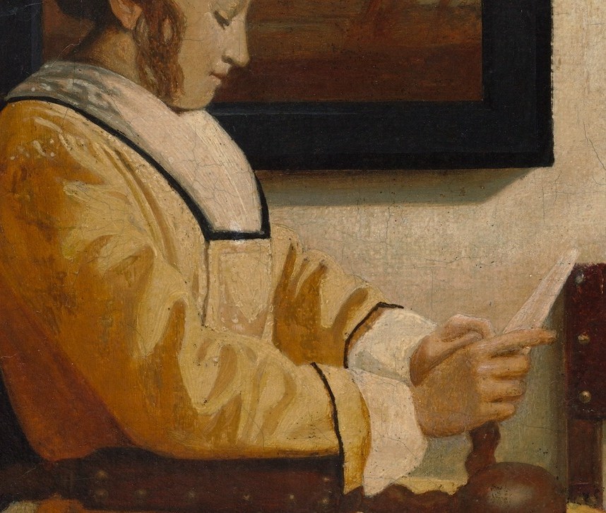Look at how the light hits this yellow fabric.