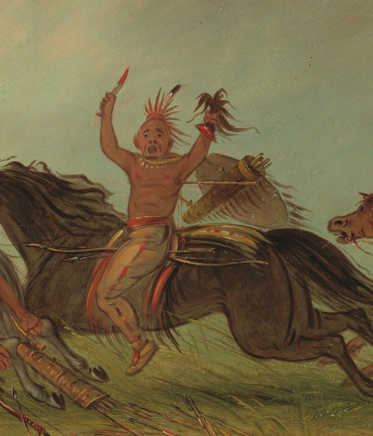 He documented Plains Indian life, including its conflicts.