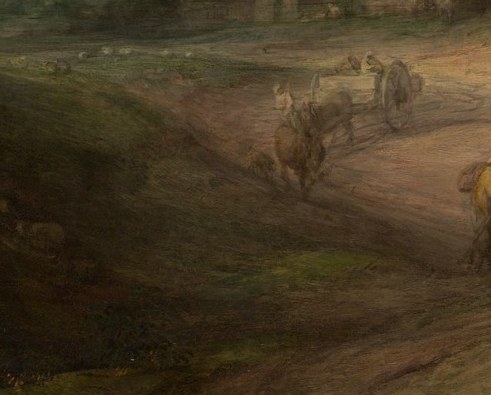 They are not on a pleasure stroll. They carry their lives with them.
