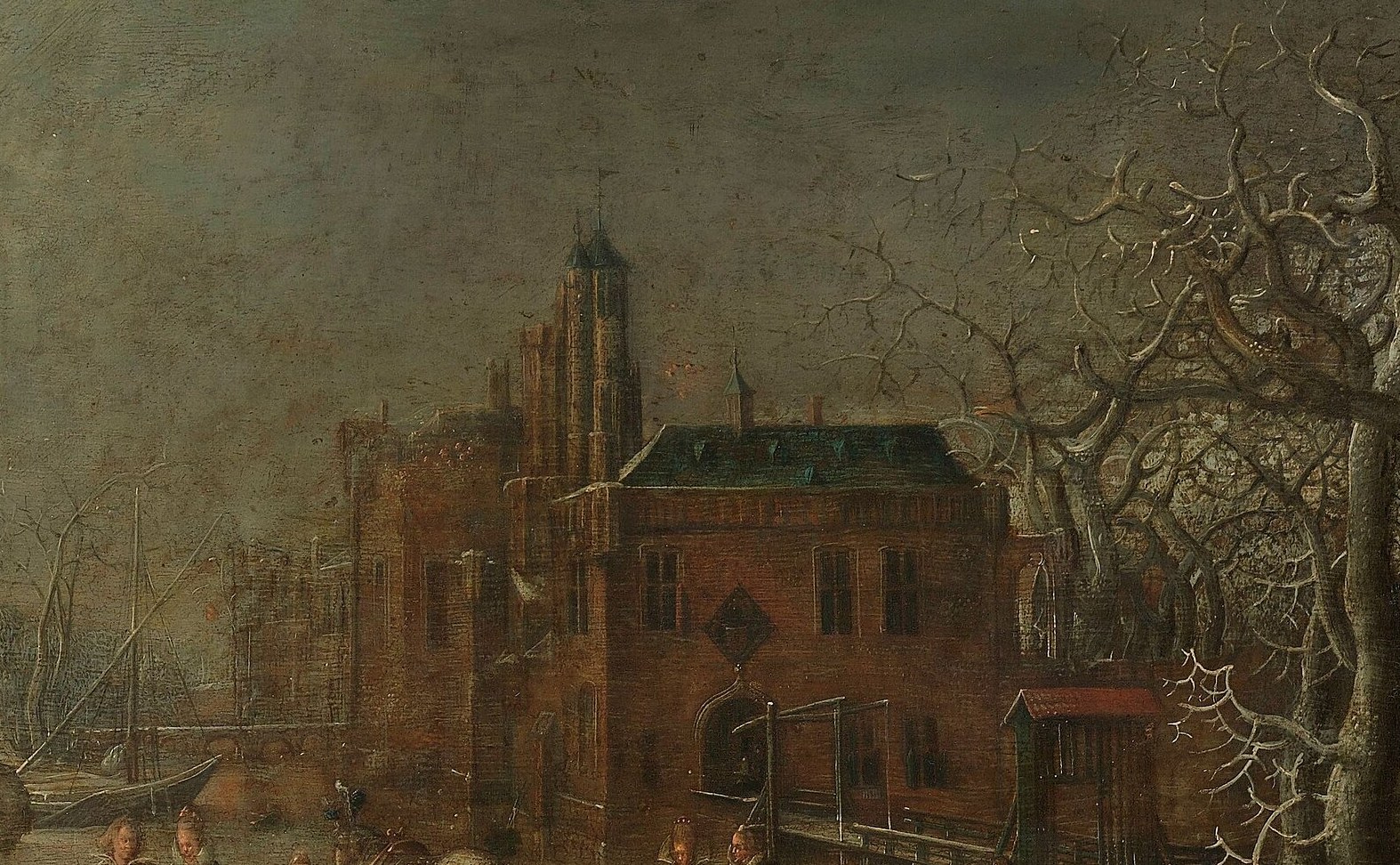 The thieves took it right off a museum wall.