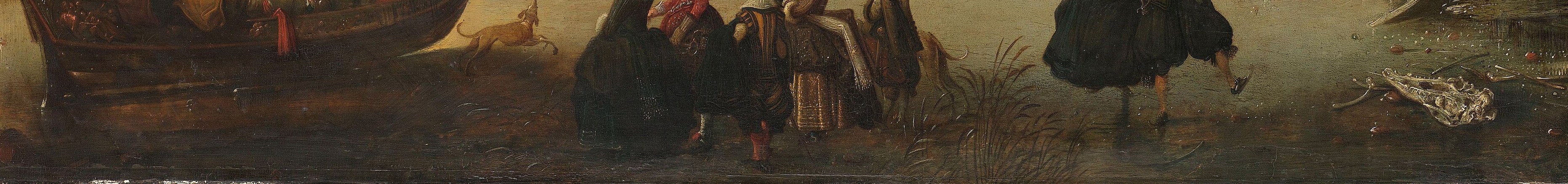 Look at the ice beneath these skaters.