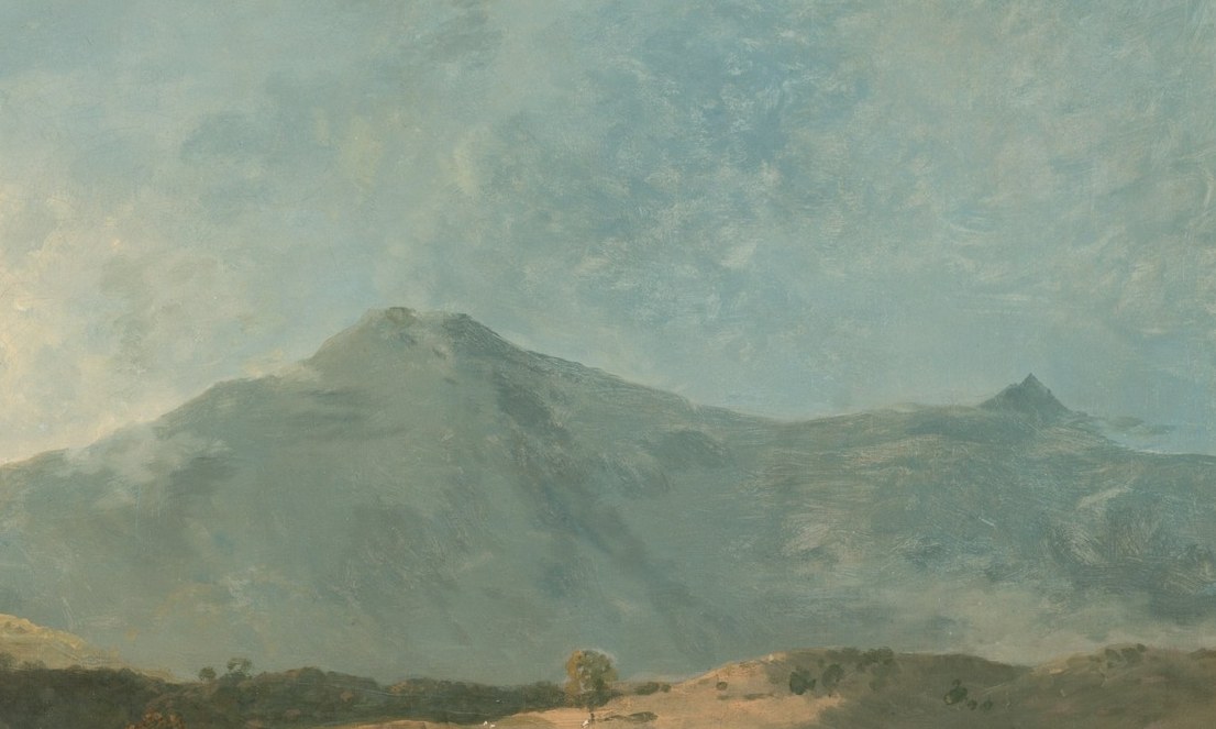 Above, the majestic Cader Idris mountain dominates the sky.