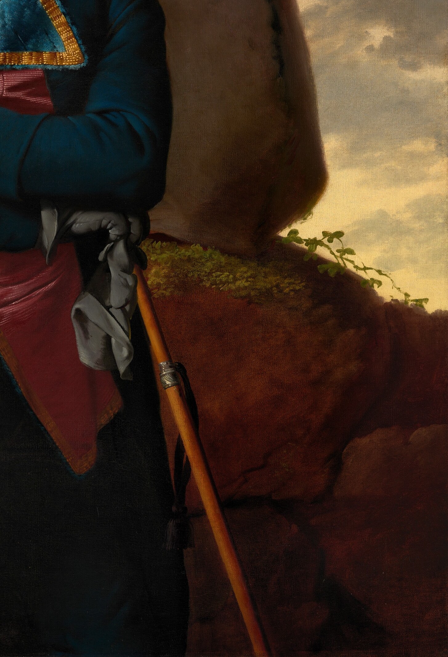 It's by Joseph Wright, known for dramatic light.