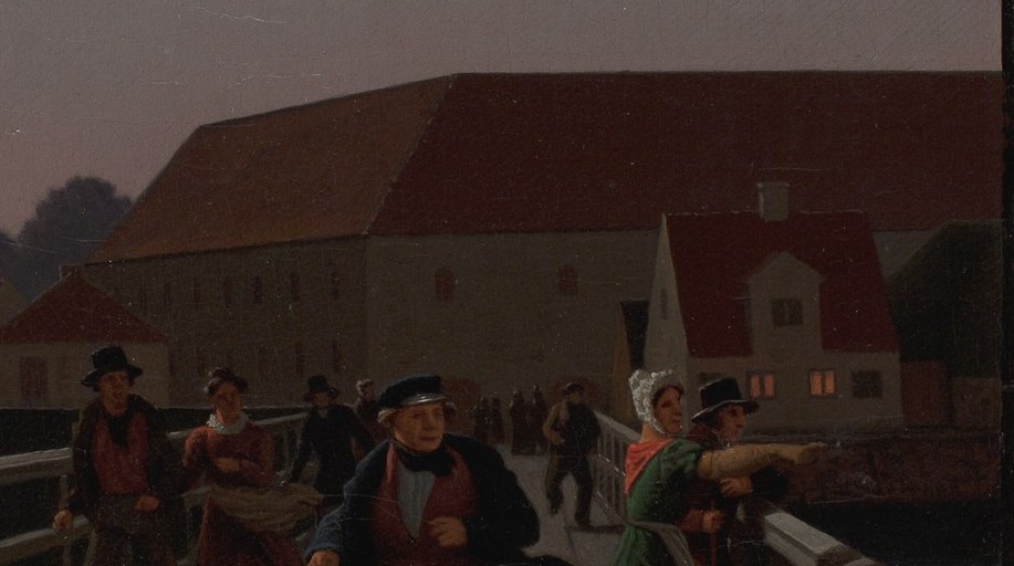 The painter was known as the 'Father of Danish Painting'.