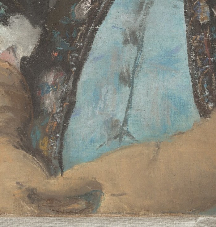 He finished this portrait in 1882, the year before he died.