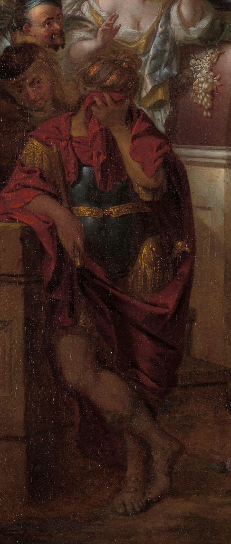 This painter shows the moment of ultimate despair.