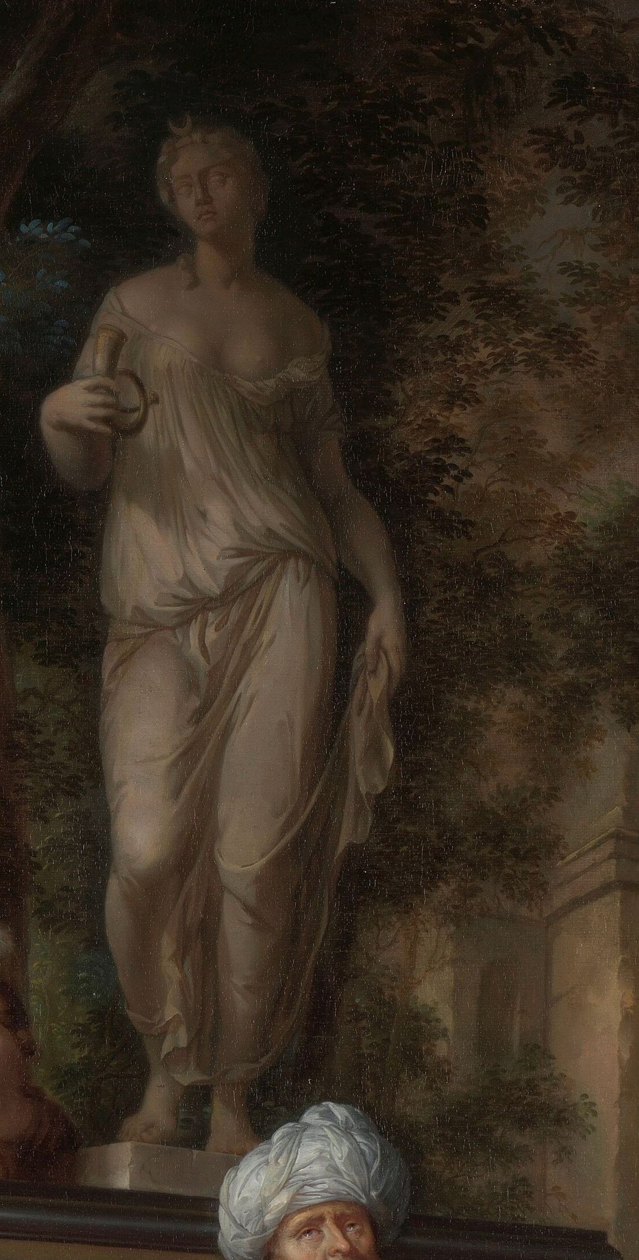 But the ancient myth says Artemis took pity.