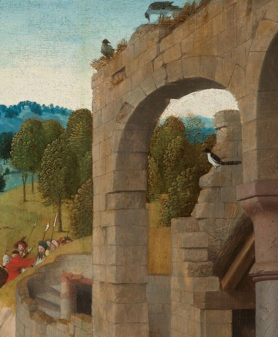 That's the magic of early oil painting, from a master of the form.