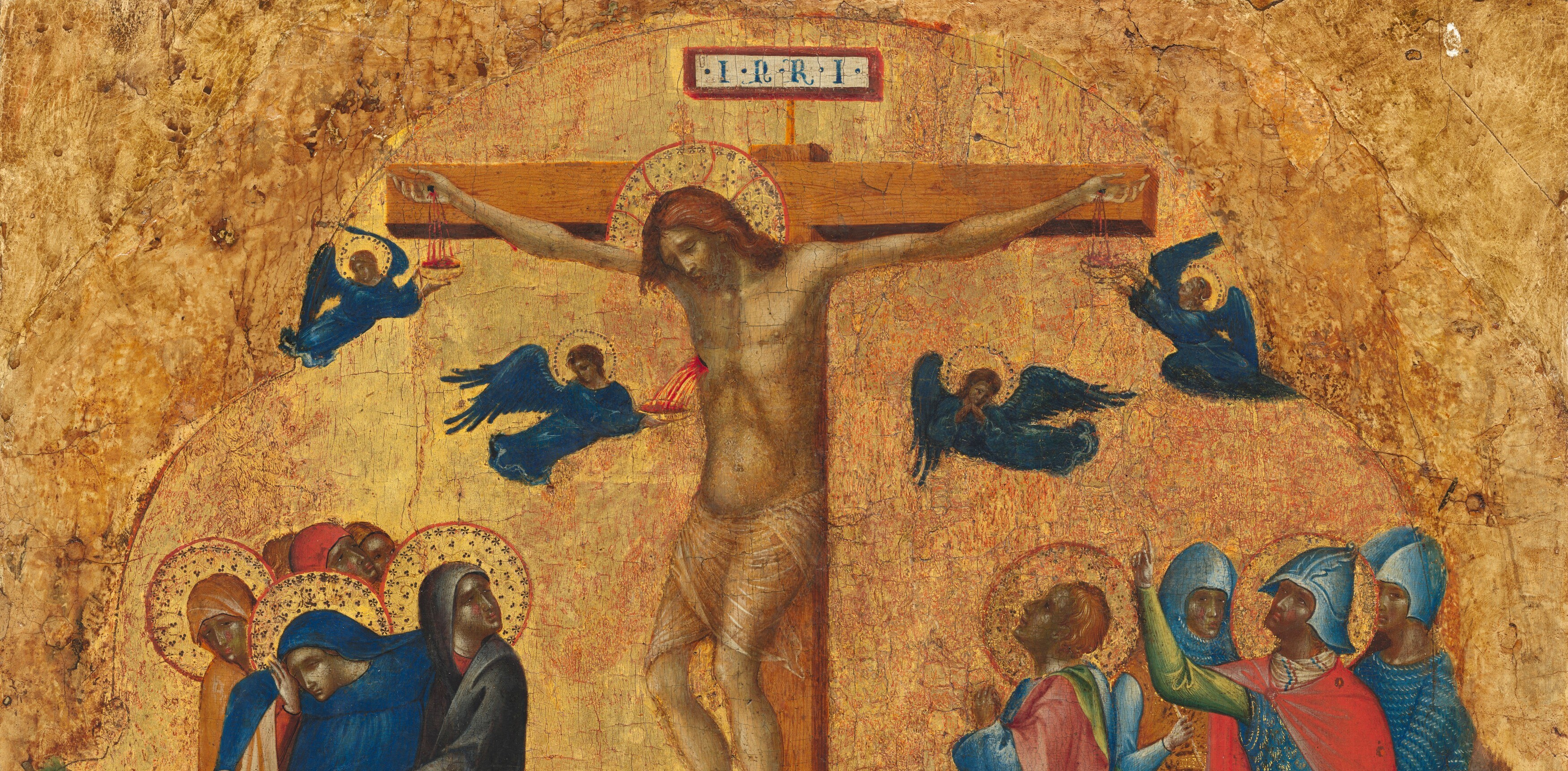 It is divine eternity, rendered in hammered gold leaf.