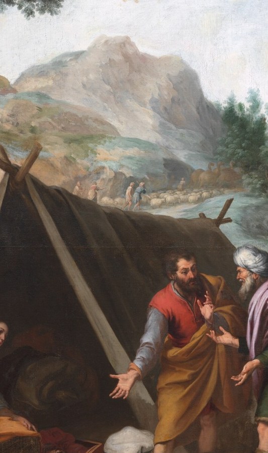 He accuses Jacob of stealing his household idols.