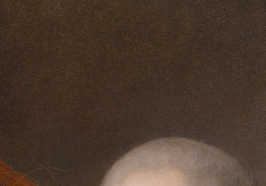 Look at his eyes. Greuze was famous for this directness.