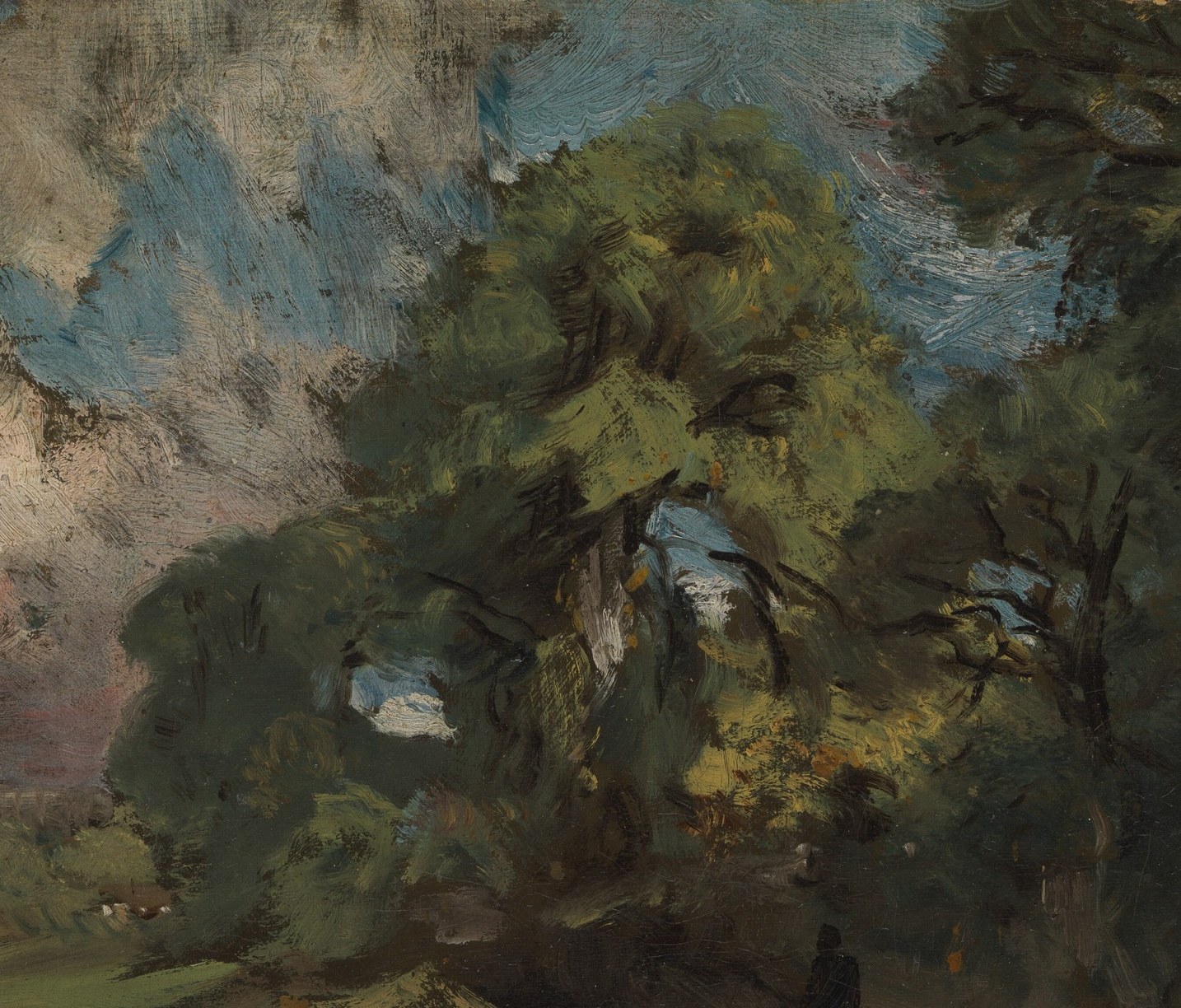 Constable painted this in 1810, before anyone called it Impressionism.