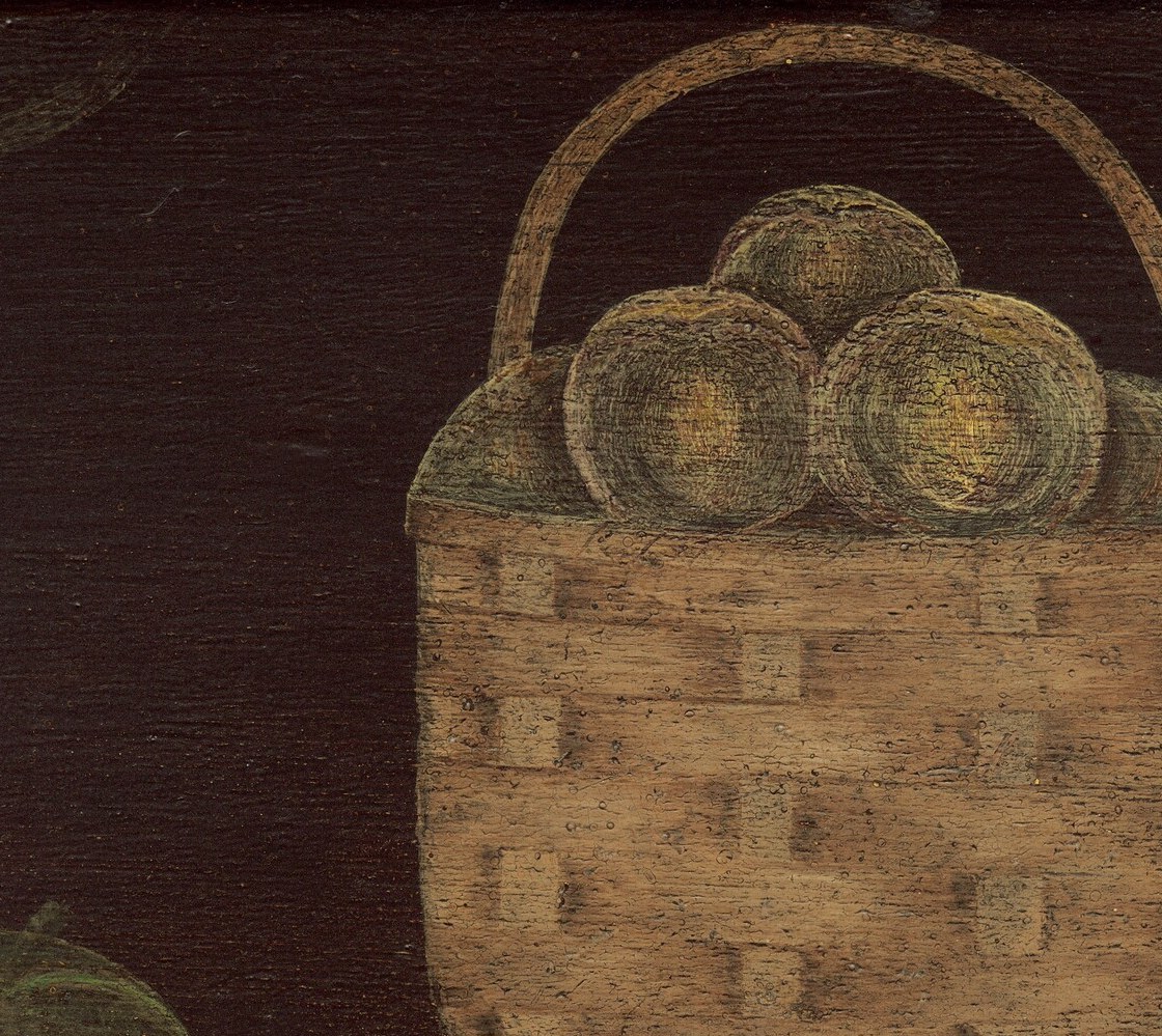 Look closely at the basket, a showcase of skill.