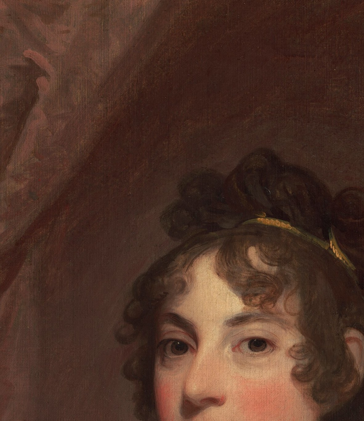 Anna Thornton held a salon in the one-room boarding house that passed for society.