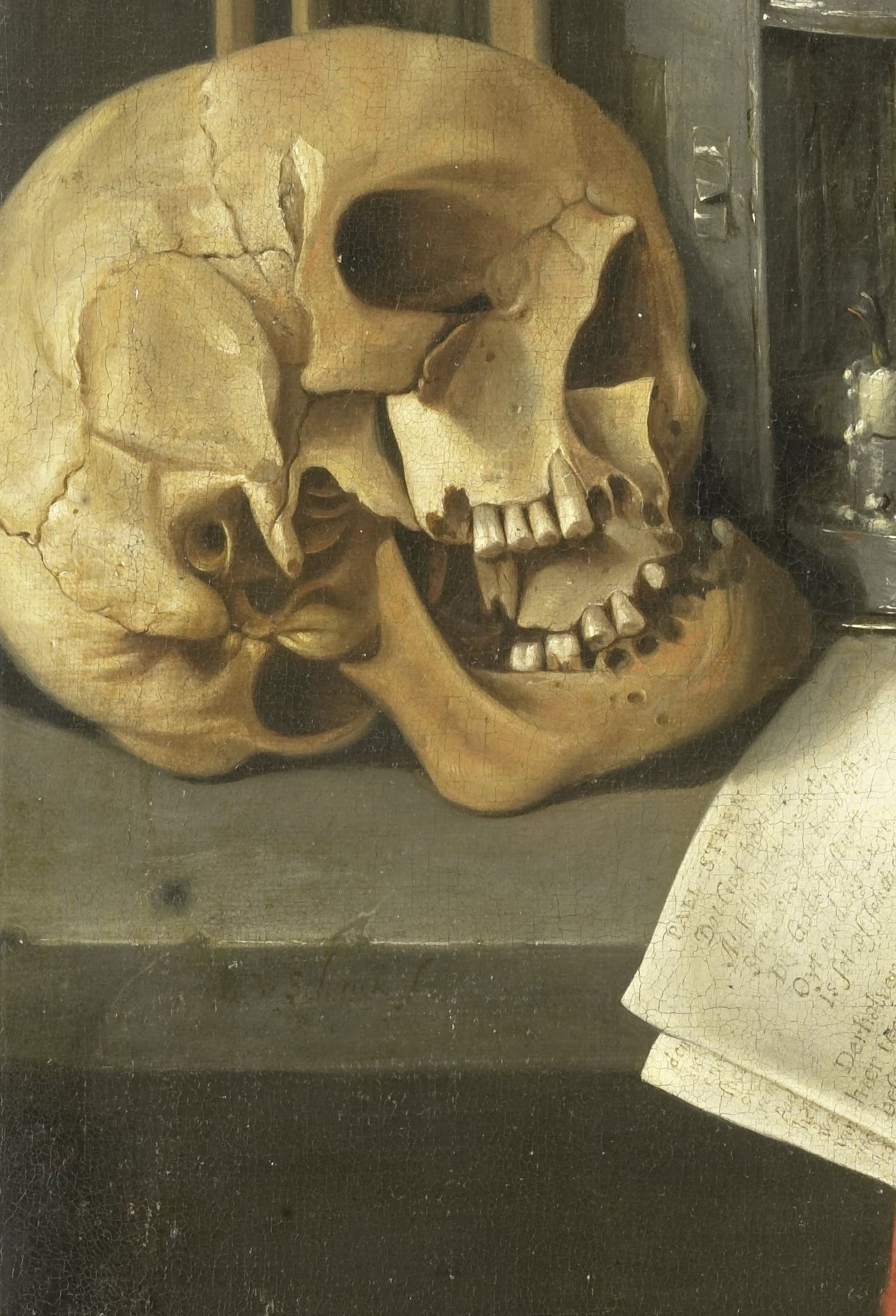 And the skull that waits at the end of all of it.