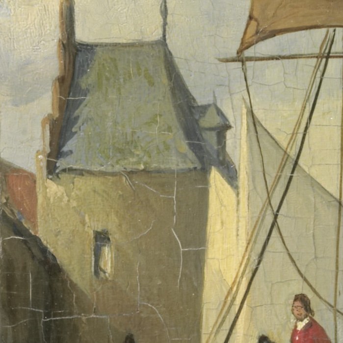 The tower is inspired by one in Veere, a Dutch town.