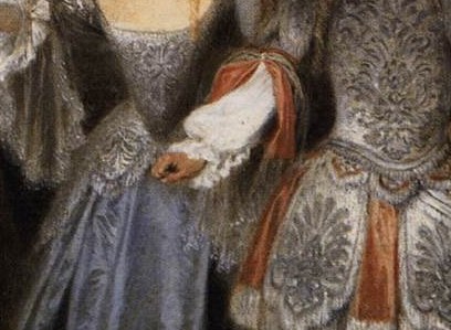 Watteau painted this a year before he died of tuberculosis.