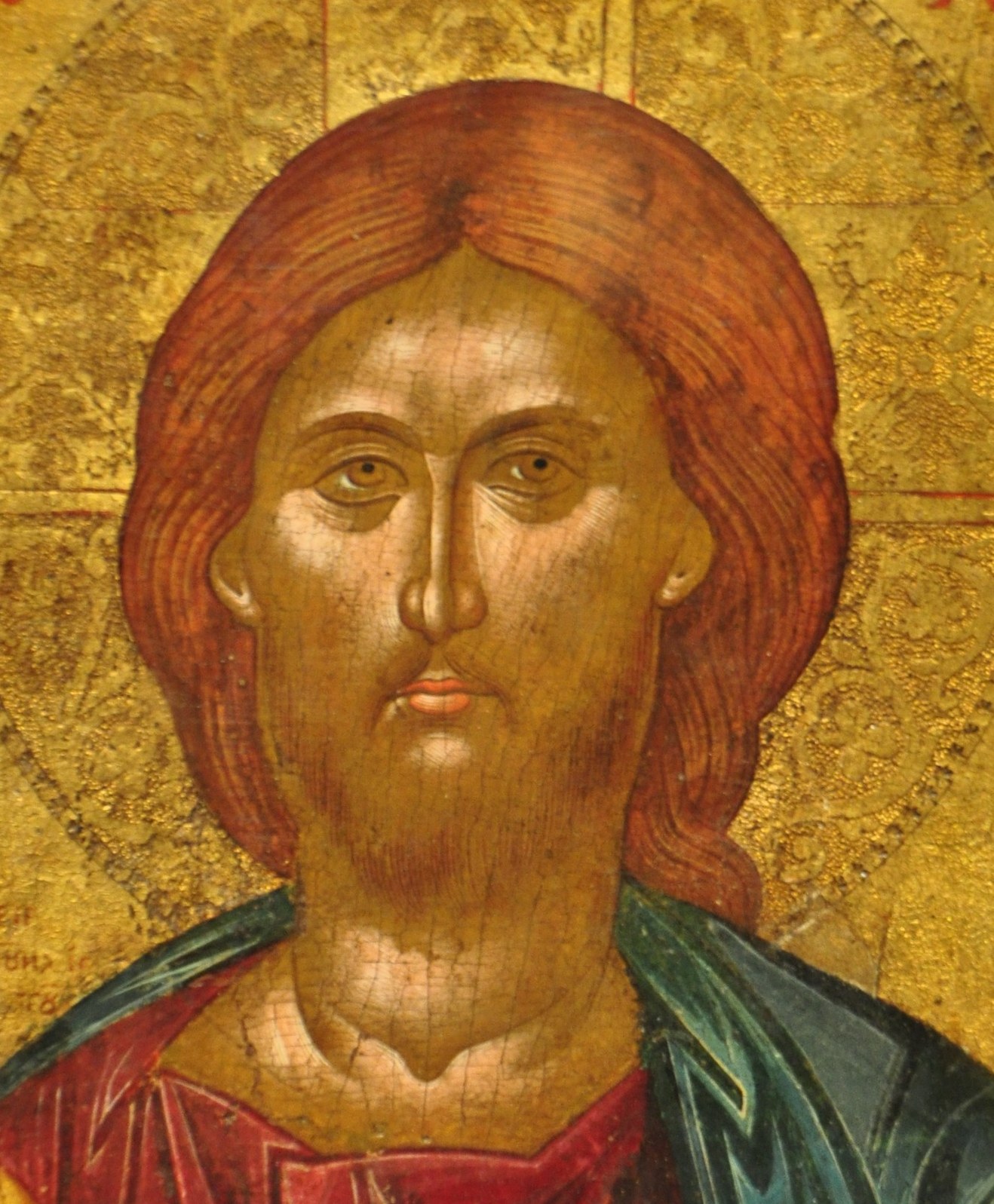 A universal symbol of holiness and divine presence surrounding Christ's head.