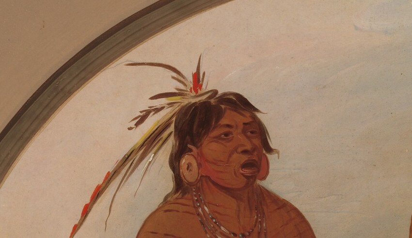 Each wears distinct adornments, like this feathered headdress.