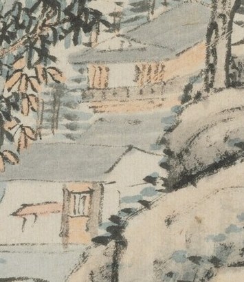 Instead, he retreated to his home province, painting landscapes.