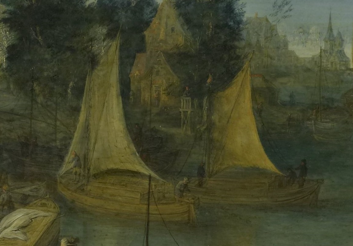 Life here revolves around the water, with commerce and travel.