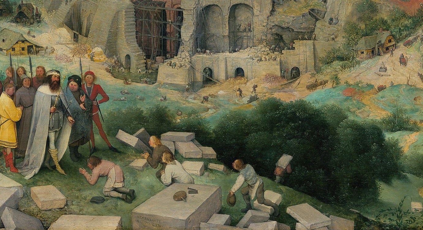 Look closely at the base, it's already a city within a city.