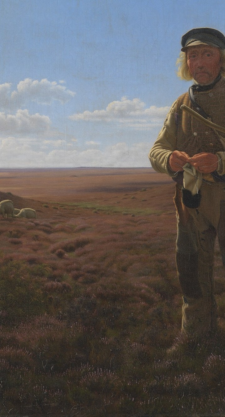 Vermehren finds him here. No grand hero. A working shepherd.