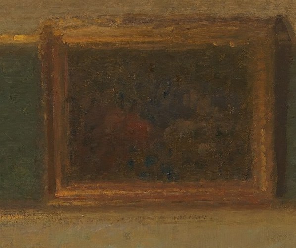 But the dim lighting and mood recall older Dutch masters like Rembrandt.