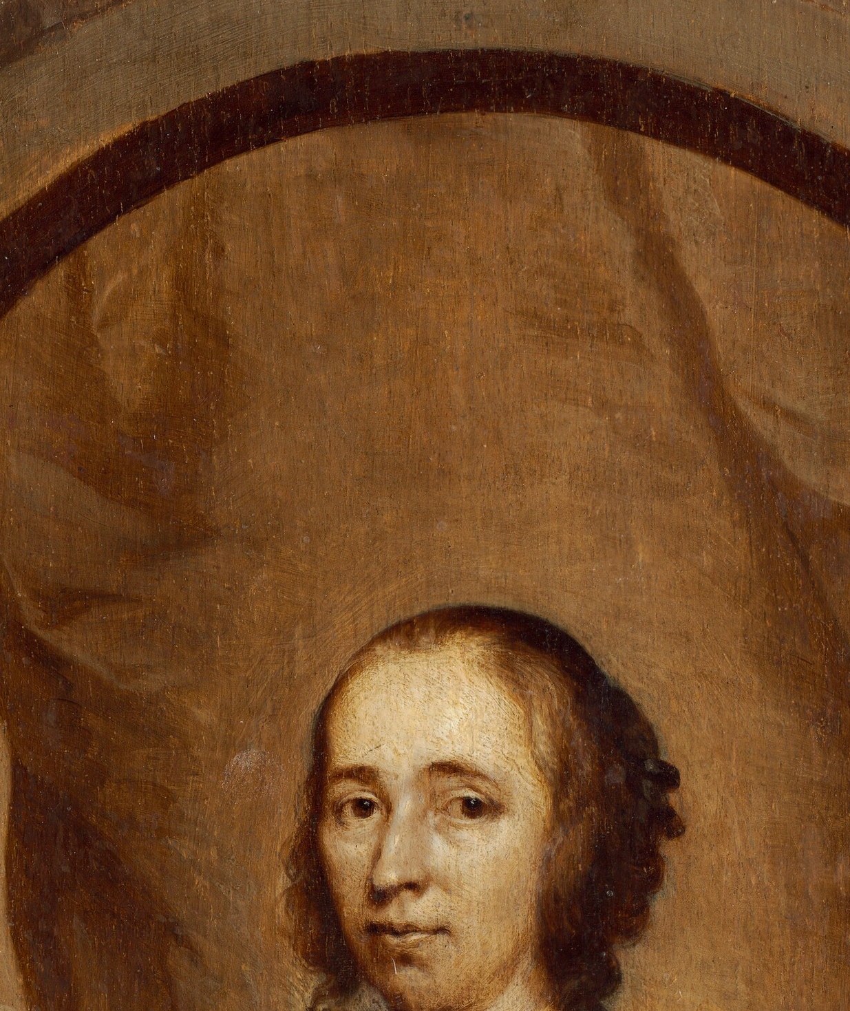 Anna Maria van Schurman. The first woman to attend a Dutch university.