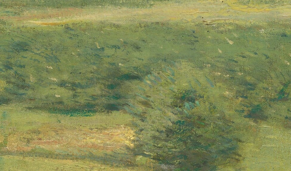 This painter often worked near his Connecticut home.