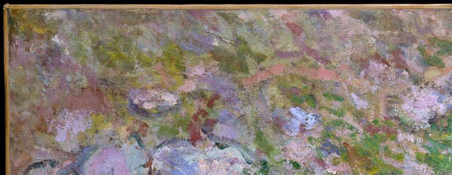 These colors suggest nature's intense subjectivity.