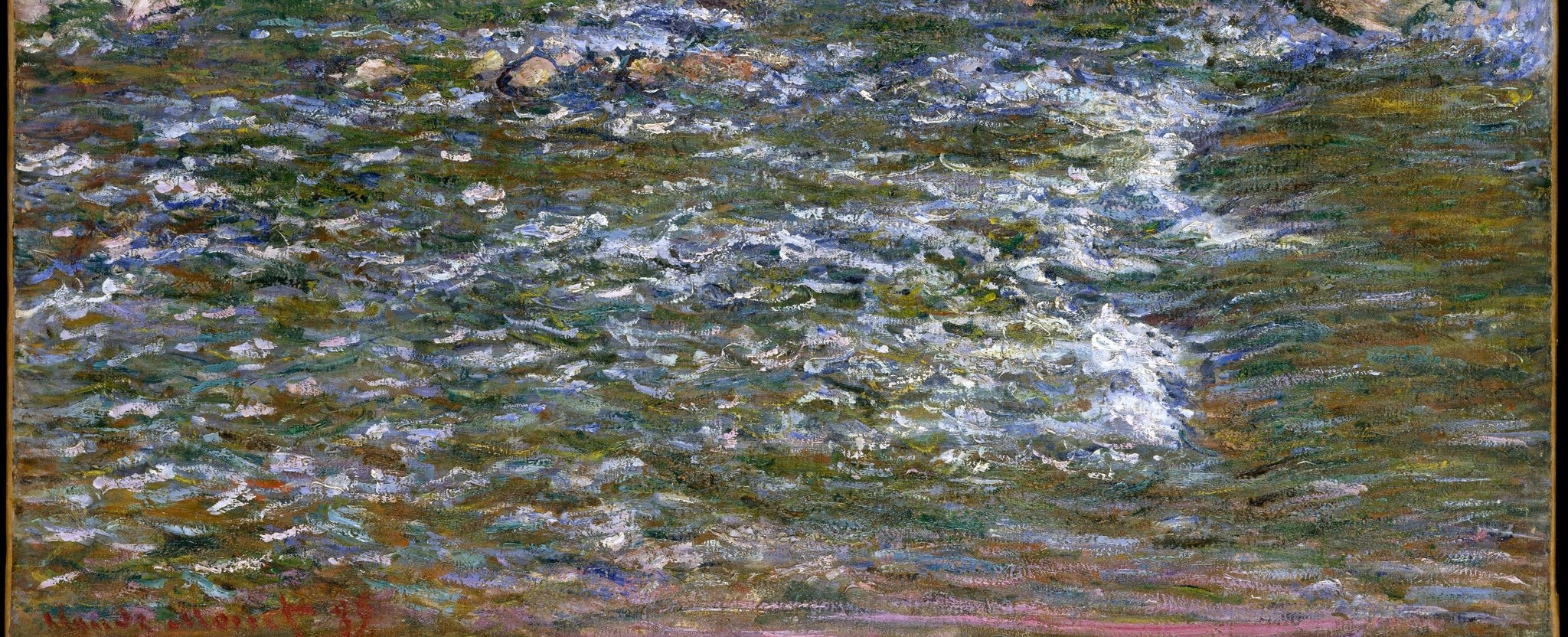 Look at these turbulent rapids.