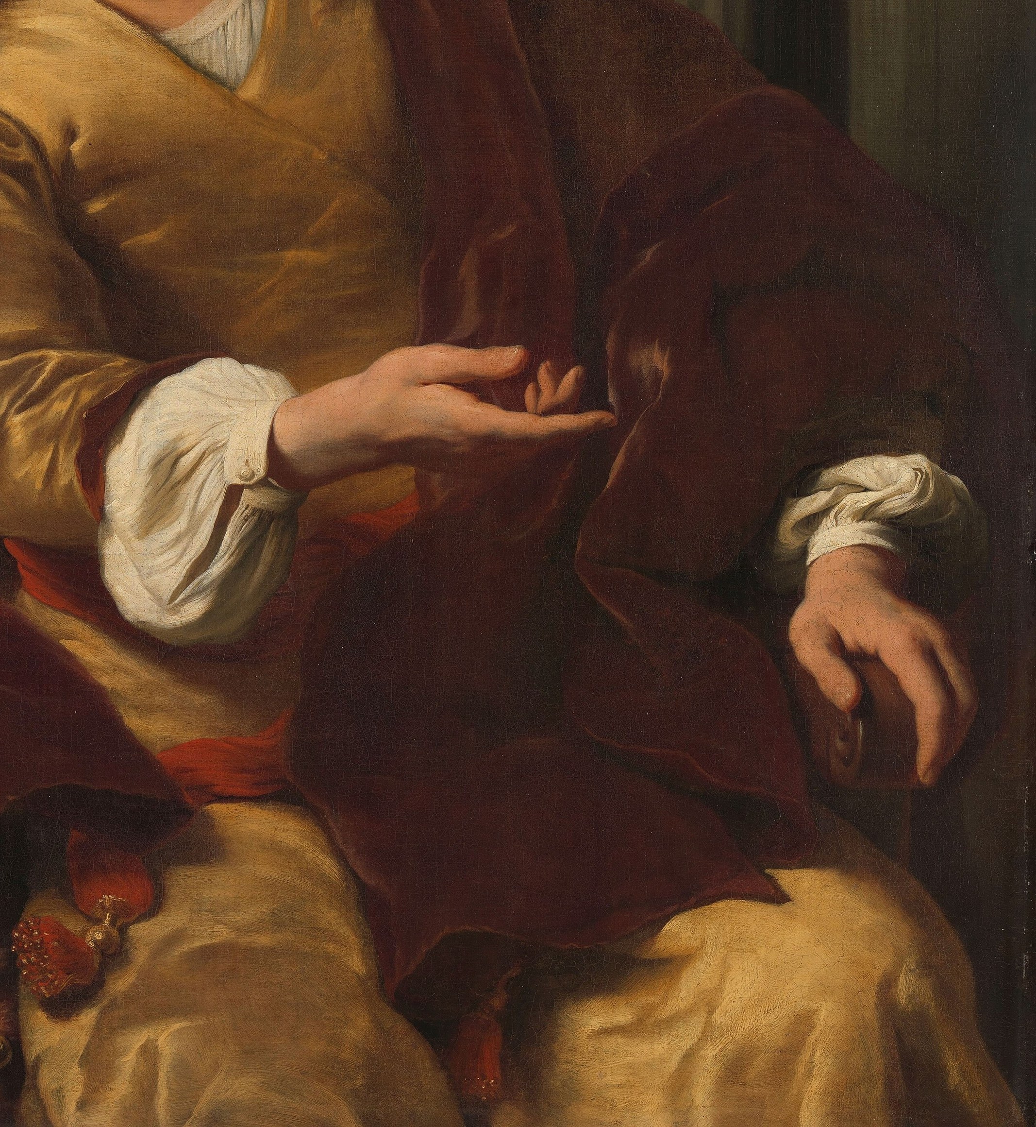 Bol was known for his command of oil paint and rich textures.