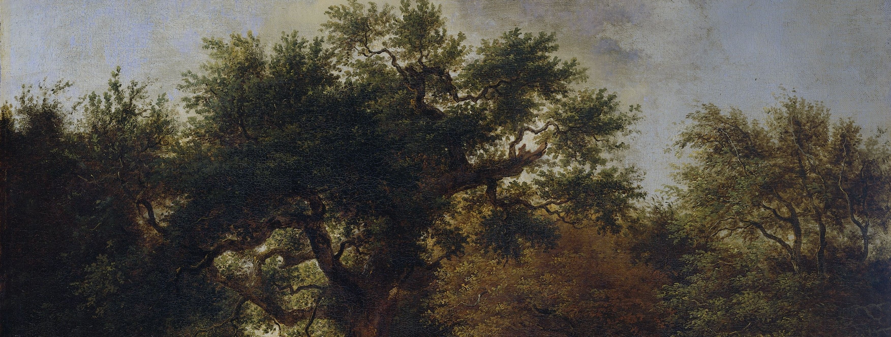 The painter worked to create a sense of true depth.