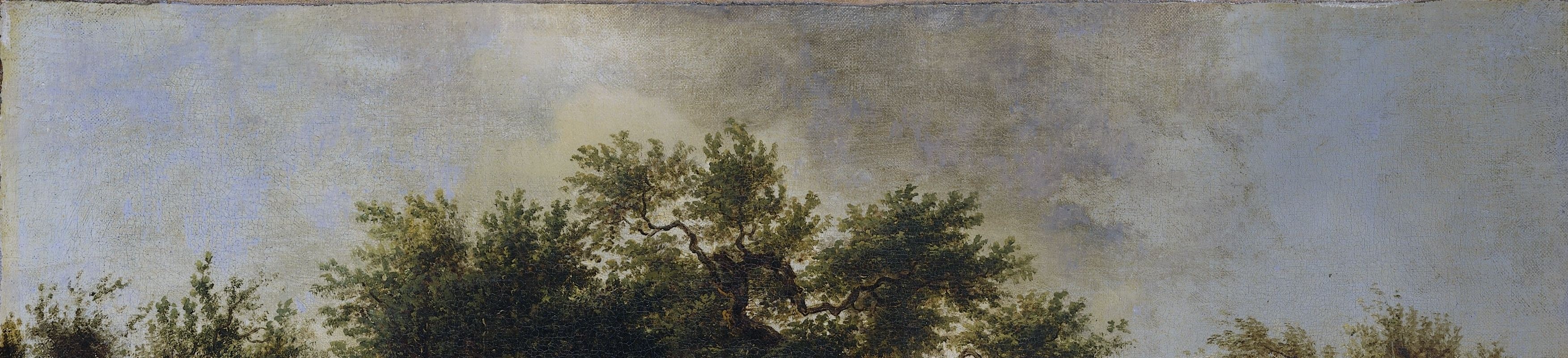Notice how the light seems to filter through the trees.