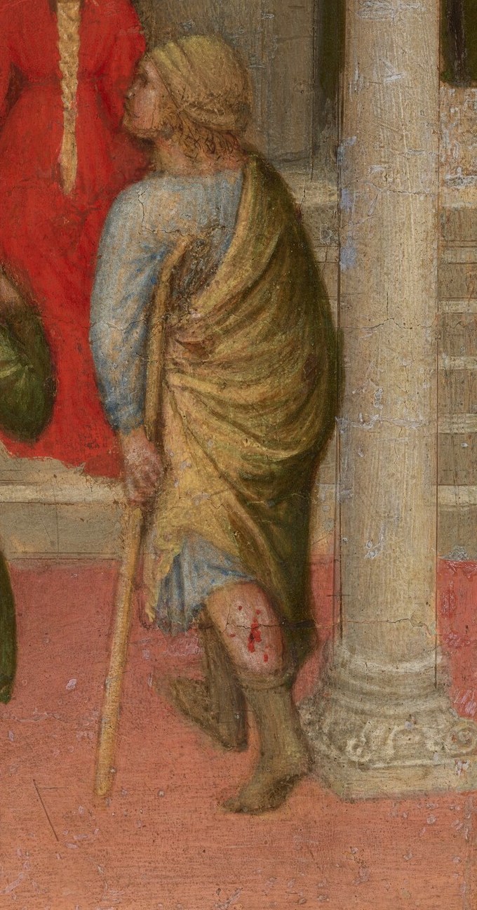 Sick and crippled people traveled far to be cured.