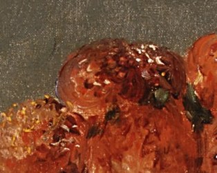 These still lifes, small and simple, were his final subjects.